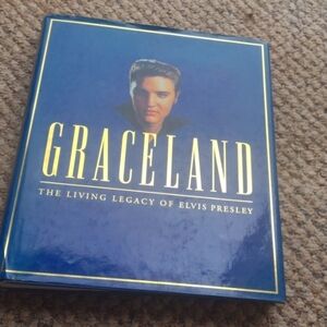 Elvis Presley Graceland Hardcover book